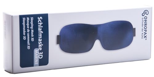 Ohropax Schlafmaske 3D blau, 1er Pack (1 x 1 Stück)