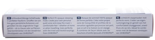 Ohropax Schlafmaske 3D blau, 1er Pack (1 x 1 Stück)