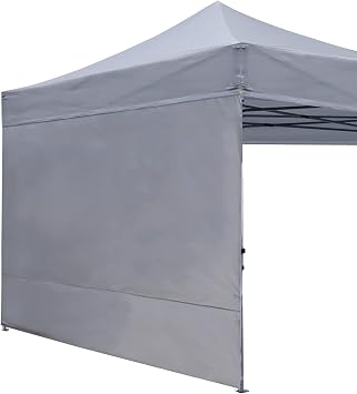ABCCANOPY Pavillon Seitenteile 3x3,Wasserdicht Seitenwände,Grau