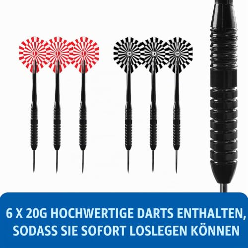 Harrows Dartscheiben I Dartscheibe in Standardgröße I Kompatibel mit Dartscheibenständer, Dartscheibenbeleuchtung und Dartscheibenschrank