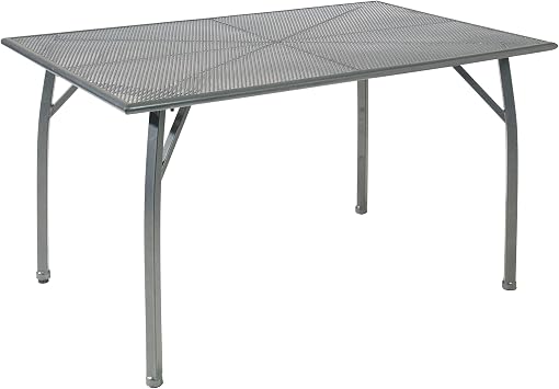 Greemotion Tisch Toulouse, Eisengrau, 140 x 90 cm
