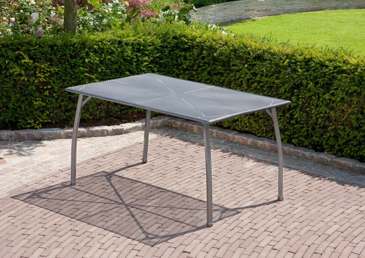 Greemotion Tisch Toulouse, Eisengrau, 140 x 90 cm