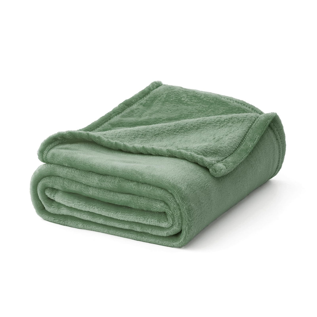 MIULEE Kuscheldecke Flauschig Decke Fleecedecke Matcha 1er Set 130x150cm