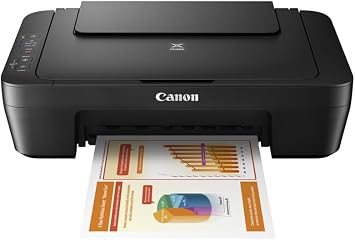 Canon PIXMA MG2550S Multifunktionsdrucker Drucker (Tintenstrahl Multifunktionsgerät - Drucken, Kopieren, Scannen 4800 x 600 DPI, Farbdruck, DIN A4) schwarz