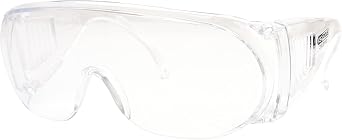 KS Tools 310.0110 Schutzbrille-transparent Weiß