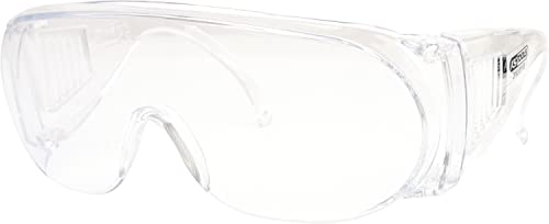 KS Tools 310.0110 Schutzbrille-transparent Weiß