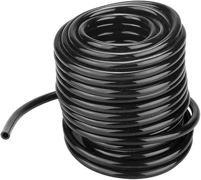 Tropfbewässerung Schlauch 4/7mm Flexible Bewässerungsrohre für Landwirtschaft Garten Rasen Bewässerungssystem PVC Rohr (10 Meter)