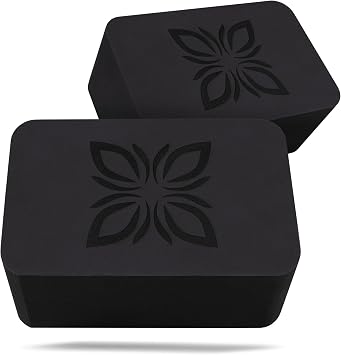 RAISE Yoga Block EVA 2er Set – Yogablock rutschfest & superleicht – Hochdichter Schaumstoff, stabil & langlebig – Yogablöcke als perfektes Zubehör für Yoga, Pilates & Fitness
