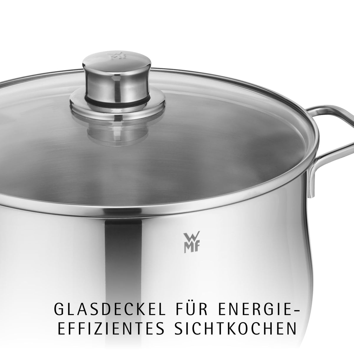WMF Diadem Plus Kochtopf Induktion 20 cm – 3,7 l, spülmaschinenfest