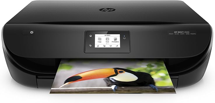 HP Envy 4522 All in One Tintenstrahldrucker, Schwarz, Multifunktional