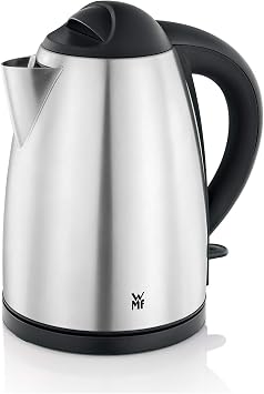 WMF Bueno Wasserkocher Edelstahl 1,7l, elektrischer Wasserkocher mit Kalkfilter, 2400 W, beleuchtete Wasserstandsanzeige, edelstahl matt