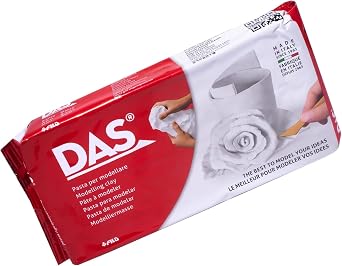 DAS Modelliermasse 1 kg Farbe Weiß