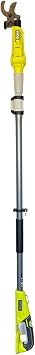 RYOBI 18 V ONE+ Akku-Telesekop-Astschere RY18PLA-0 (Schnittstärke 32 mm, Länge 1,9-2,7m, Schnittdrehmoment 250 Nm, Bypass-Klingen ohne Akku und Ladegerät)