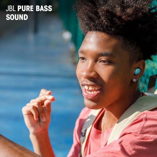JBL Wave Buds 2, Kabellose Bluetooth-In-Ear-Kopfhörer mit Noise-Cancelling, 40 h Wiedergabe, Smart-Ambient-Technologie, IP54 wasser - und staubdicht, Multipoint-Verbindung, Schwarz