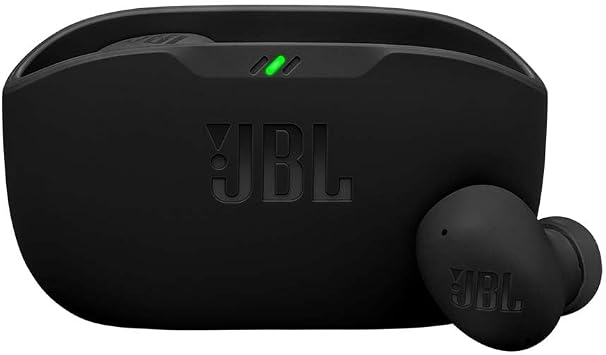 JBL Wave Buds 2, Kabellose Bluetooth-In-Ear-Kopfhörer mit Noise-Cancelling, 40 h Wiedergabe, Smart-Ambient-Technologie, IP54 wasser - und staubdicht, Multipoint-Verbindung, Schwarz