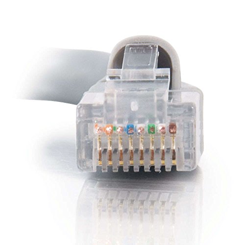 C2G 5M GRAUES Cat5e Ethernet RJ45 Hochgeschwindigkeits-Netzwerkkabel, LAN-Leitung Cat5e Ungeschirmtes PVC UTP Patchkabel