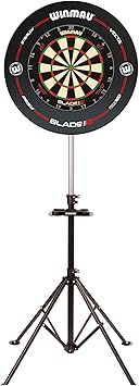 WINMAU Xtreme Dartscheibe-dartständer 2.0 - Tragbar, verstellbar und freistehend - Dartboard-Montagesystem im Stativdesign - Professionelles Dart-Zubehör - Kompatibel mit Allen Winmau-Dartscheiben