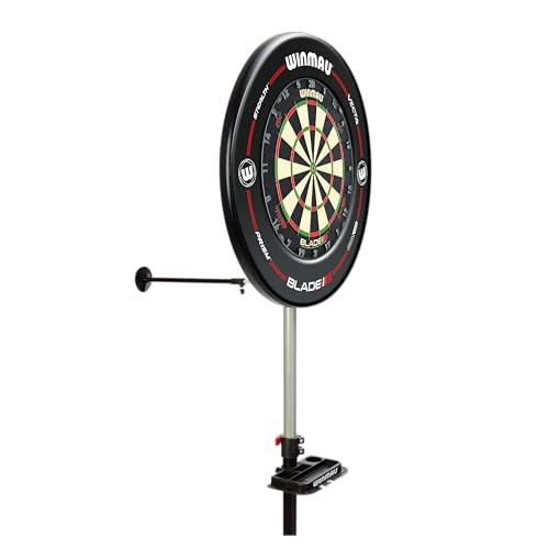 WINMAU Xtreme Dartscheibe-dartständer 2.0 - Tragbar, verstellbar und freistehend - Dartboard-Montagesystem im Stativdesign - Professionelles Dart-Zubehör - Kompatibel mit Allen Winmau-Dartscheiben