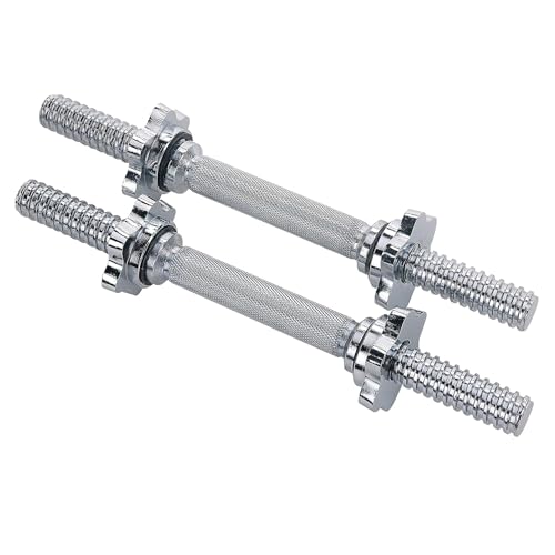 Sunny Health & Fitness 36 cm Chrom Kurzhantelstangen-Set
