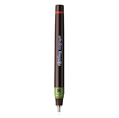 rOtring Isograph technischer Zeichenstift | 0,30 mm nachfüllbare Fineliner