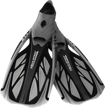 Aqua Speed Schnorchelflossen lang Erwachsene I Taucherflossen für Damen & Herren I Flossen Schnorcheln I Tauchflossen I Schwimmflossen | Swimming Flippers I Swim Fins I Schwimmbad I INOX