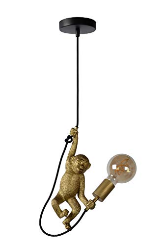 LUCIDE EXTRAVAGANZA CHIMP - Pendelleuchten - Ø 17,6 cm - 1xE27 - Schwarz