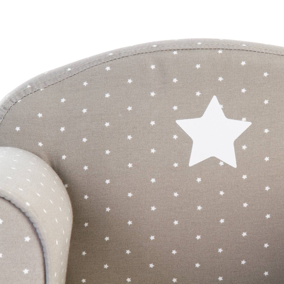 Atmosphera Klassischer Sessel für Kinderzimmer, Taupe