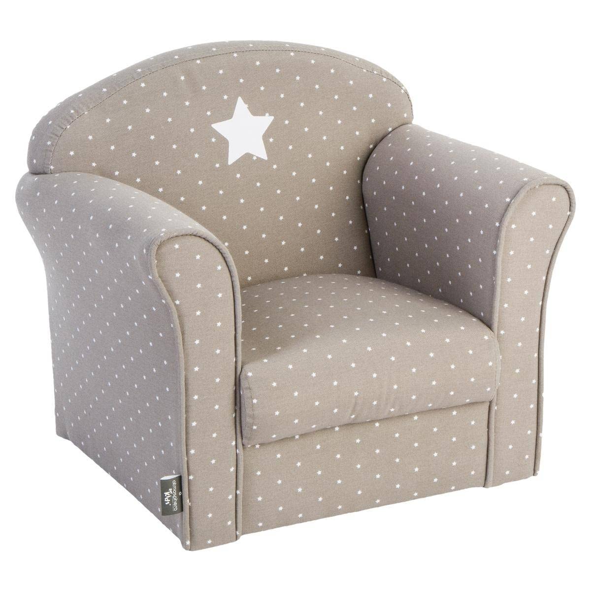 Atmosphera Klassischer Sessel für Kinderzimmer, Taupe