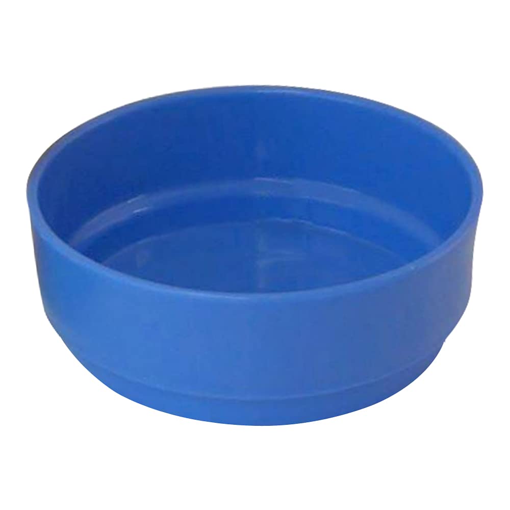 6-tlg. Geschirr-Set aus Kunststoff in Blau, wiederverwendbar, Tasse, Becher, Teller flach, Teller tief, Dessertteller, Kompottschale, Service, Gedeck, Kindergedeck, Kindergeschirr