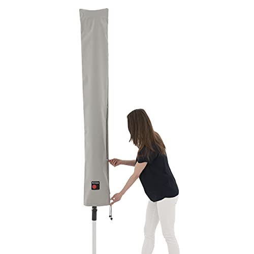 Knirps Schutzhülle in grau für Garten- & Balkonschirme bis zu Ø300cm