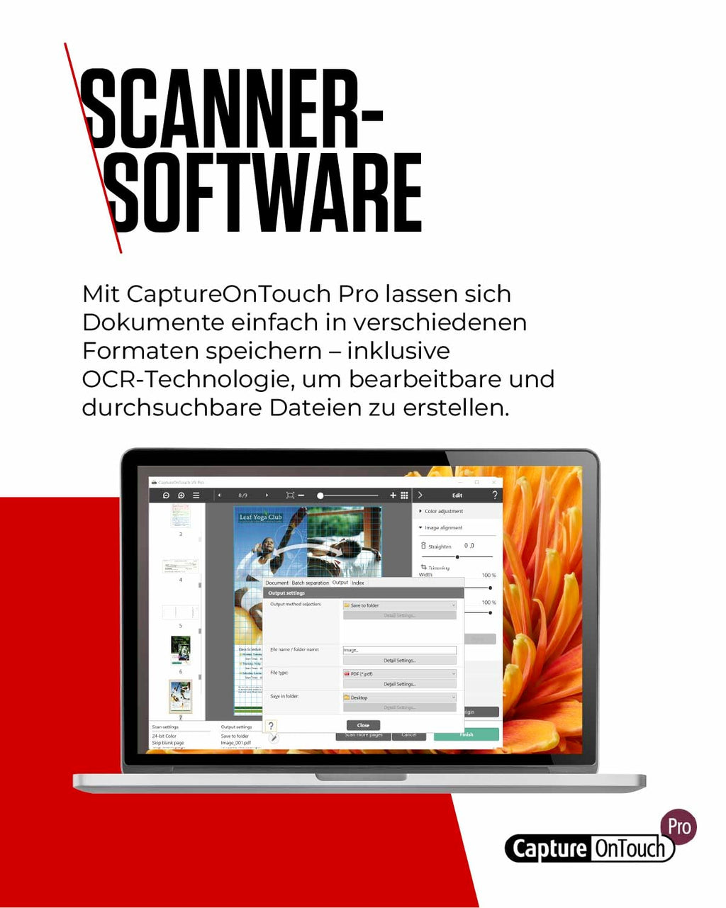 Canon imageFORMULA DR-C230 Duplex-Dokumentenscanner für Büro