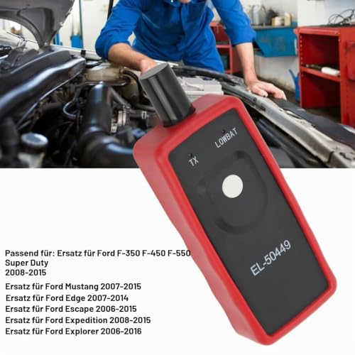 TPMS RELEARN-Tool, EL-50449 Reifendruckmonitor-Sensor-Reifendrucküberwachungssystem TPMS-Programmierwerkzeug Automotive Reifendruckmessgerät Reifensensor zurücksetzen Werkzeug für 350 F-450 F-550