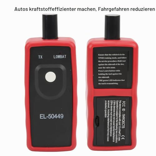 TPMS RELEARN-Tool, EL-50449 Reifendruckmonitor-Sensor-Reifendrucküberwachungssystem TPMS-Programmierwerkzeug Automotive Reifendruckmessgerät Reifensensor zurücksetzen Werkzeug für 350 F-450 F-550