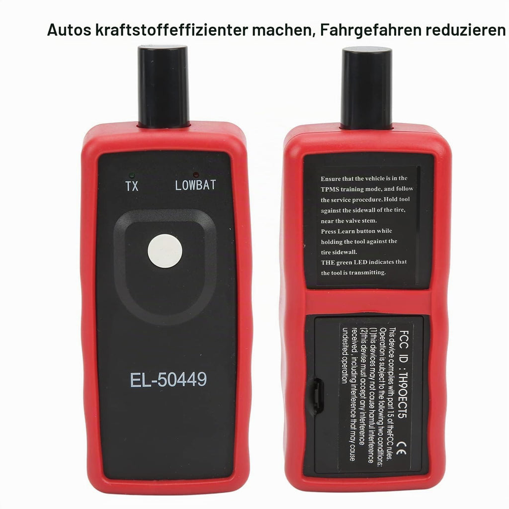 TPMS RELEARN-Tool, EL-50449 Reifendruckmonitor-Sensor-Reifendrucküberwachungssystem TPMS-Programmierwerkzeug Automotive Reifendruckmessgerät Reifensensor zurücksetzen Werkzeug für 350 F-450 F-550