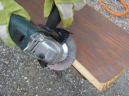 Rotoraspel Ø 115 mm (Klinge 2,5; Grob) Schleifscheibe 115x22mm für Holz,Kunststoff,Gummi
