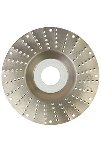 Rotoraspel Ø 115 mm (Klinge 2,5; Grob) Schleifscheibe 115x22mm für Holz,Kunststoff,Gummi