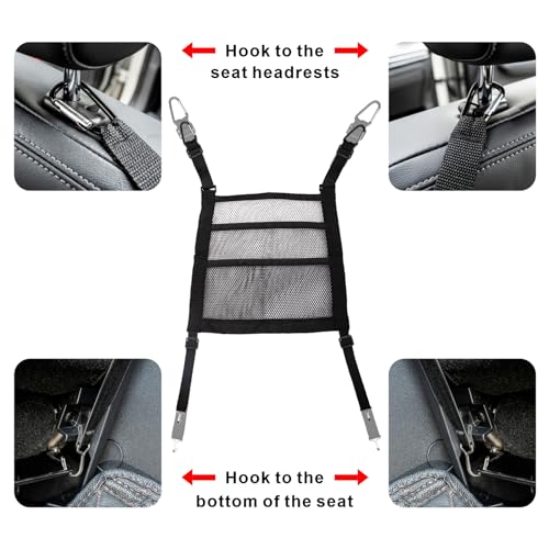 Auto Organizer 3 Lagige Vorderes Staufach Zwischen Autositze fü SUV und Van