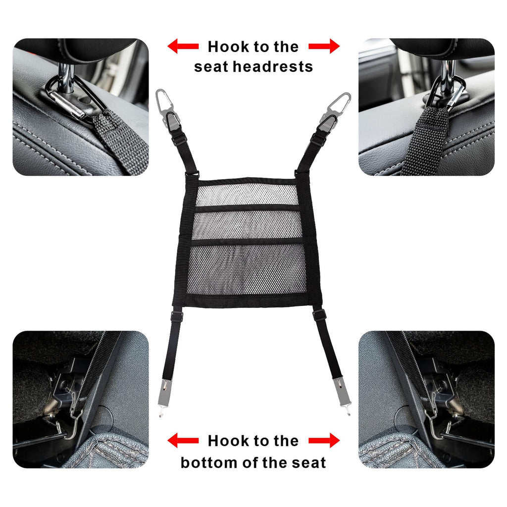 Auto Organizer 3 Lagige Vorderes Staufach Zwischen Autositze fü SUV und Van