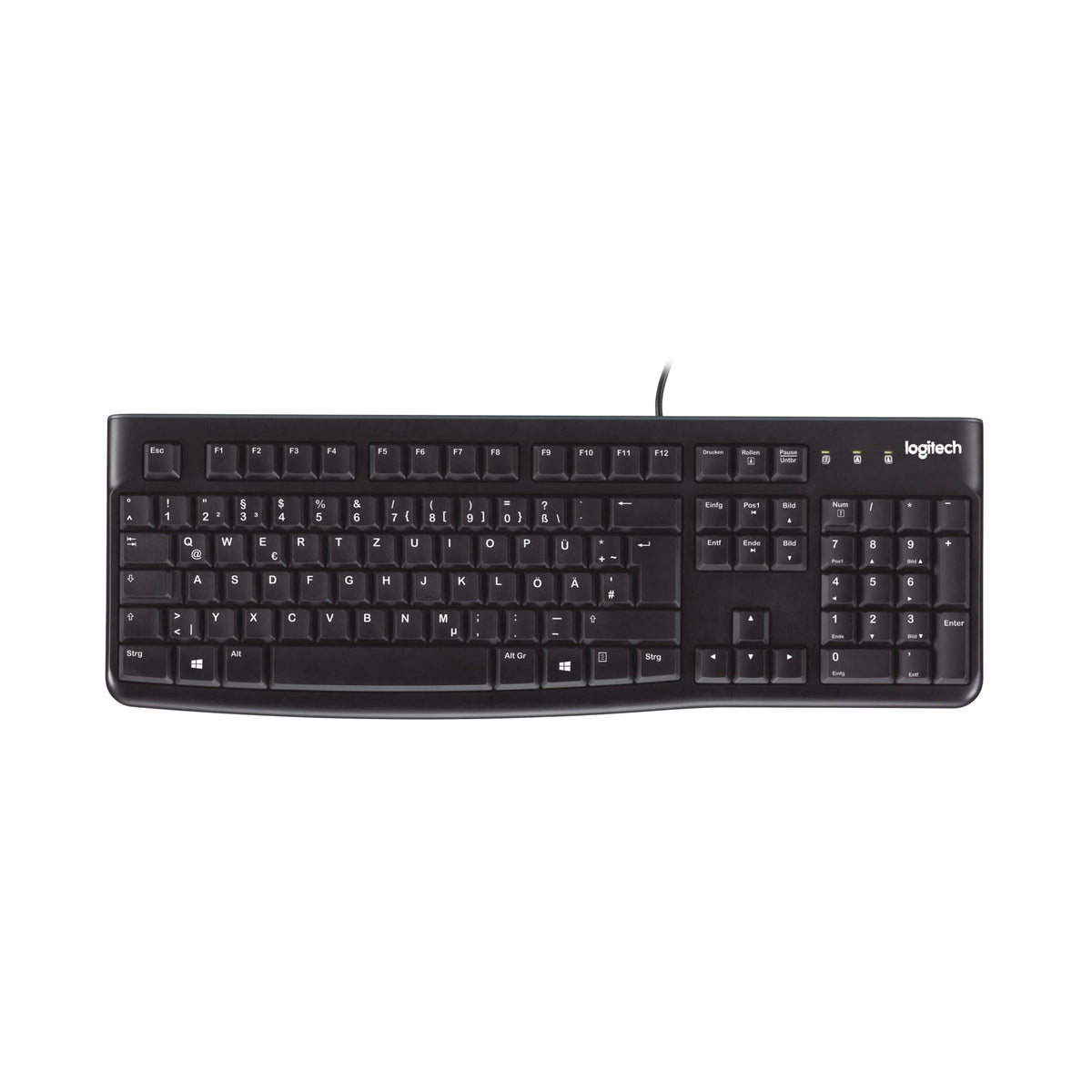 Logitech K120 Kabelgebundene Tastatur für Windows