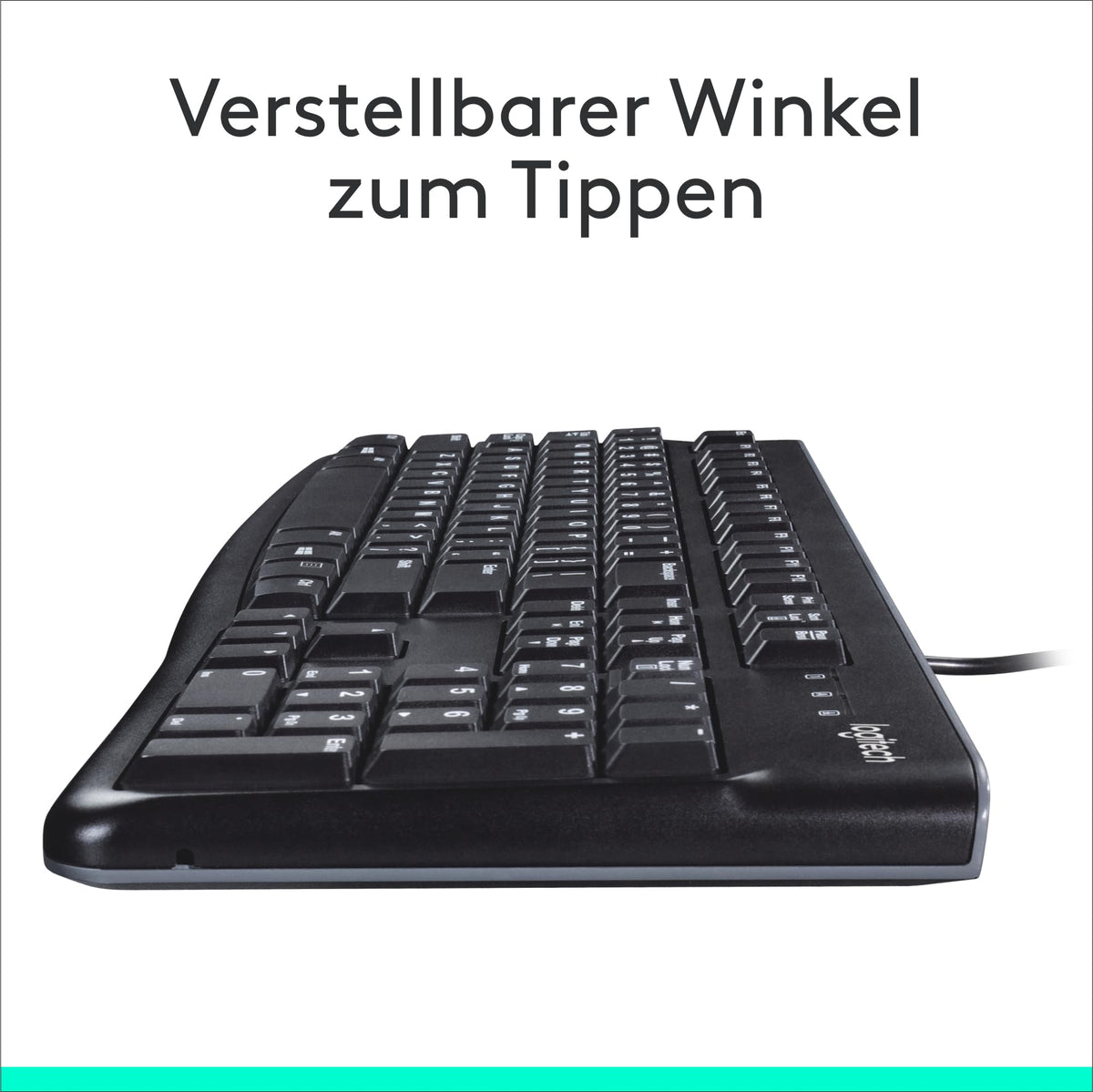 Logitech K120 Kabelgebundene Tastatur für Windows