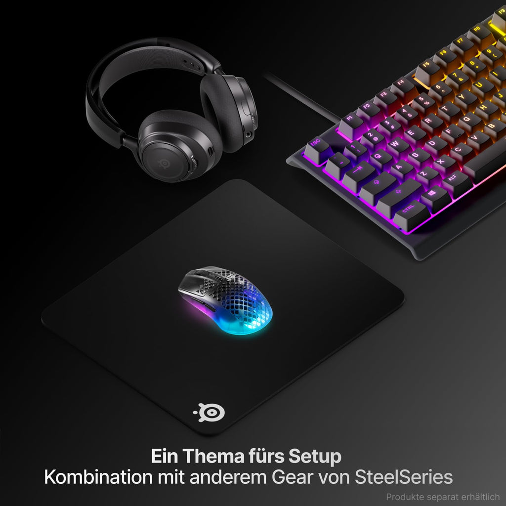 SteelSeries QcK heavy Mauspad schwarz
