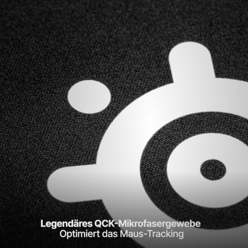 SteelSeries QcK heavy Mauspad schwarz
