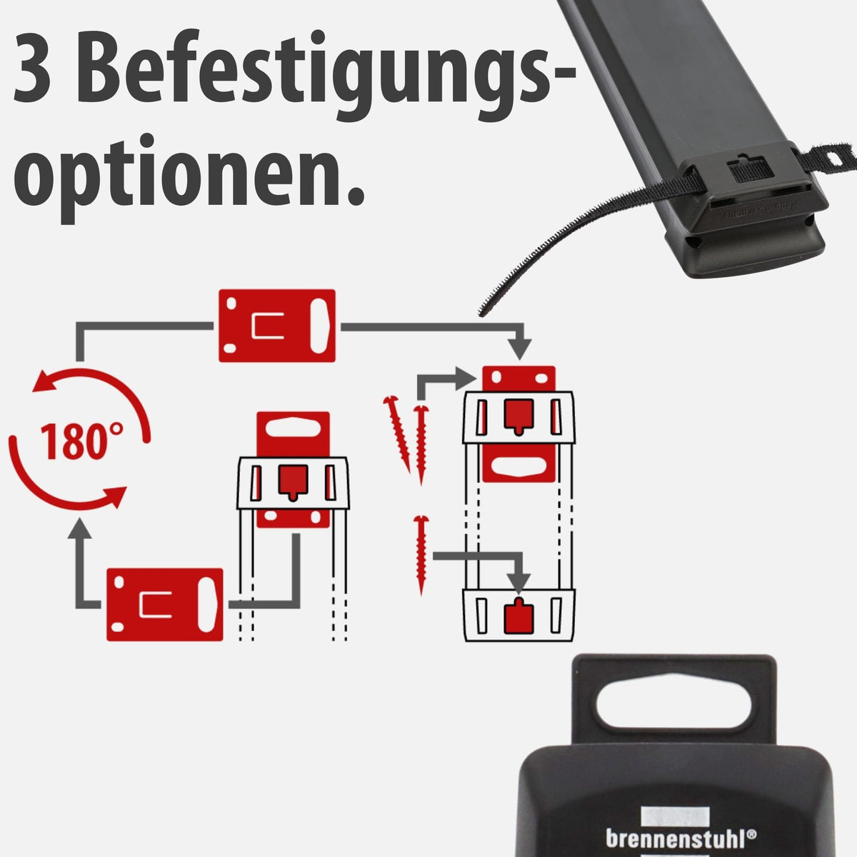 Brennenstuhl Premium-Line Steckdosenleiste 6-Fach, 5m