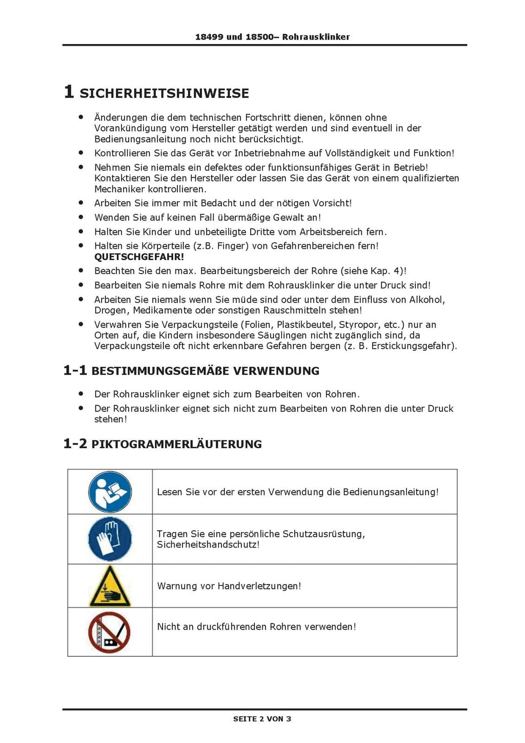 DEMA Rohrausklinker 3/4–1 1/4 Zoll – Rohrausschneider, Ausklinkergerät, Rohrbearbeitungswerkzeug – präzise, robust, effizient – für Handwerk & Bau