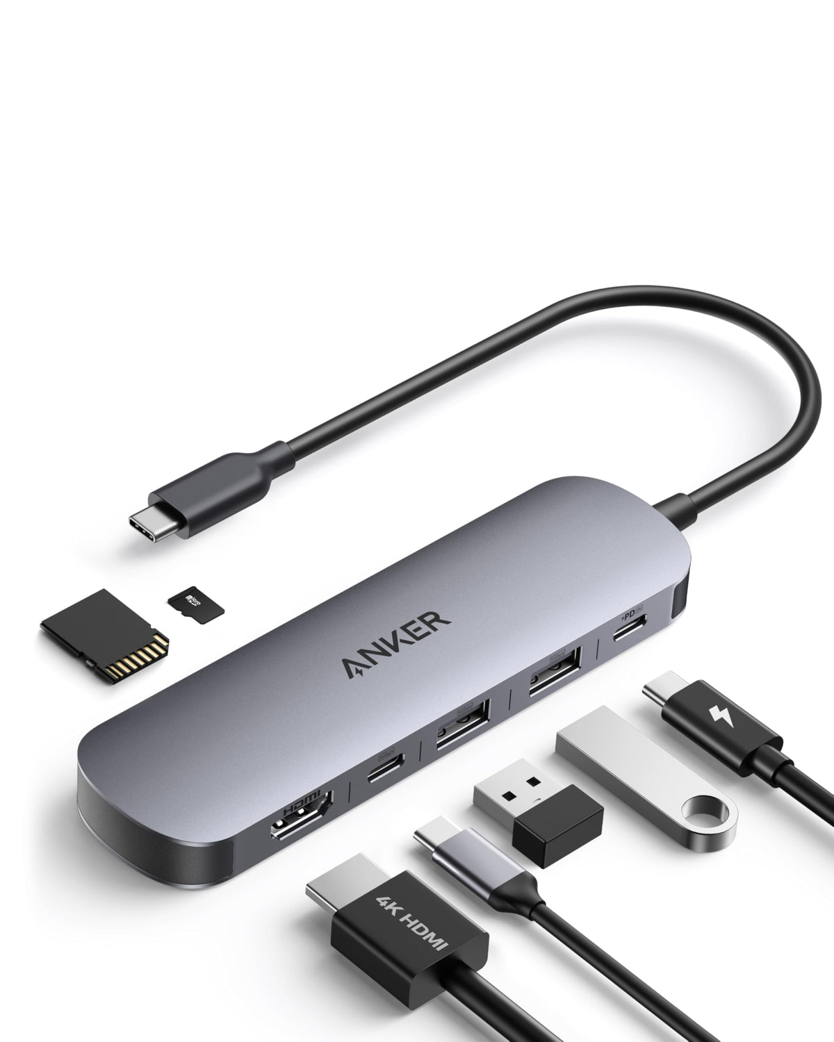 Anker 7-in-1 USB-C Hub mit 4K@60Hz HDMI