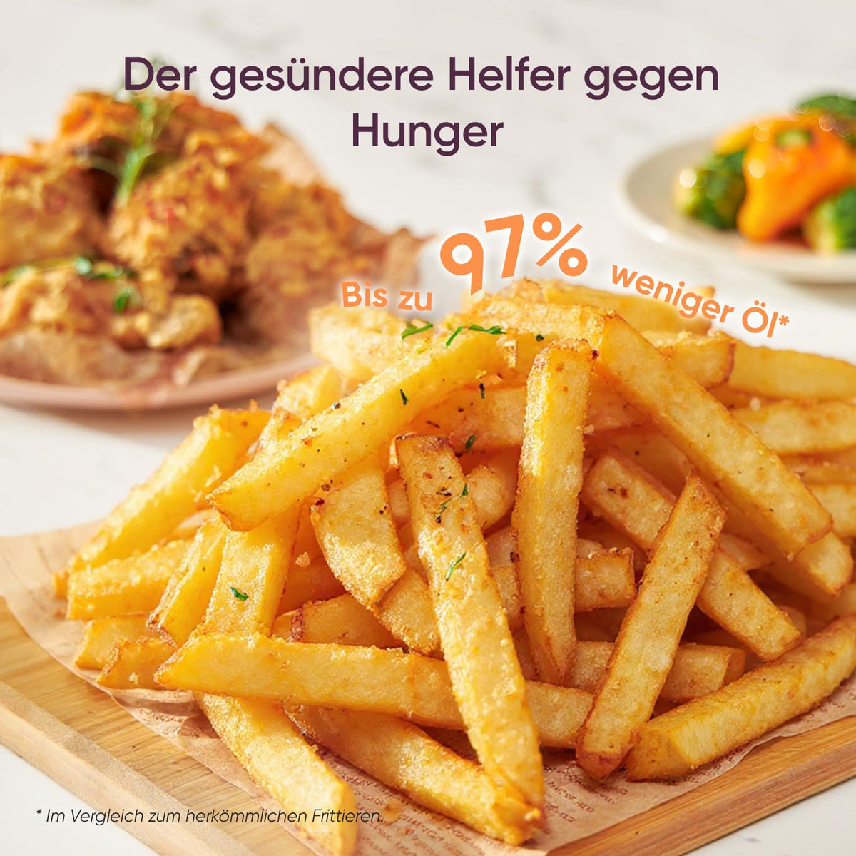 Cosori Airfryer, mit Shake-Reminder, 11-in-1 5,5L Heißluftfritteuse