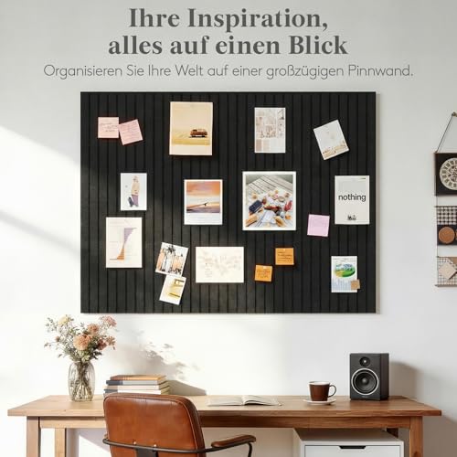 Lifewit Große Filz-Pinnwand, Selbstklebend für Wand, 120x90 cm, Beige