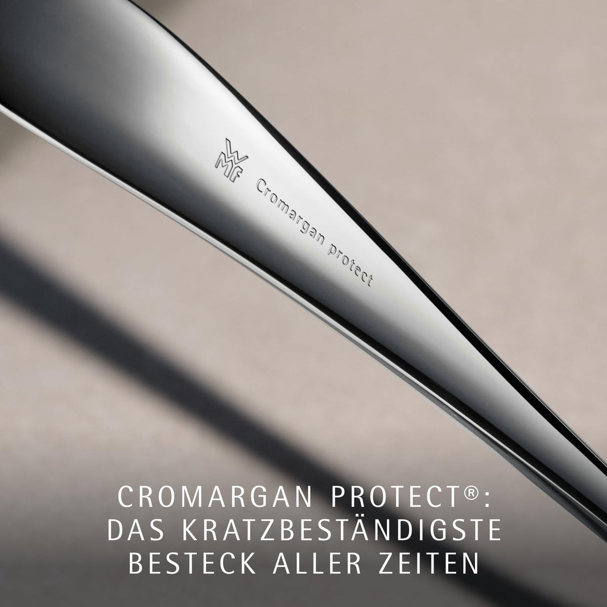 WMF Flame Plus Edelstahl Besteck Set 6 Personen, Essbesteck Set 30 teilig, Hohlheftmesser, Cromargan protect poliert, kratzbeständig, spülmaschinenfest