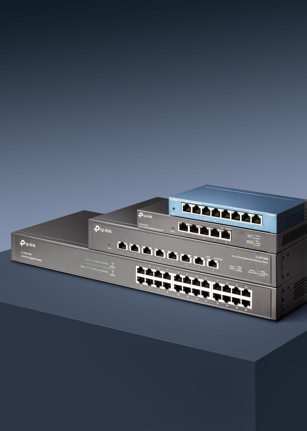 TP-Link TL-SG1016 16 Port Gigabit Netzwerk Switch ( 19 Zoll Rack-Montage, 16*RJ-45 LAN Ports, Metallgehäuse, , unmanaged, Plug-und-Play)schwarz