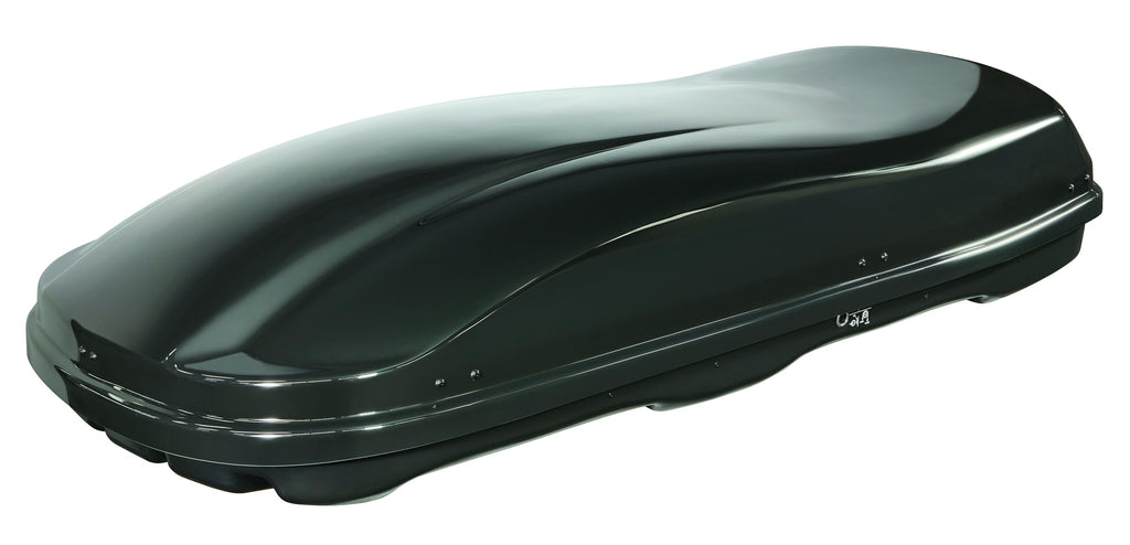 Farad Marlin Dachbox 680L schwarz metallic mit Lifter - Doppelter Seitenöffner, TÜV-GS Zulassung, 5 Jahre Garantie - 3-Punkt-Zentralverriegelung mit Sicherheitsschlüssel